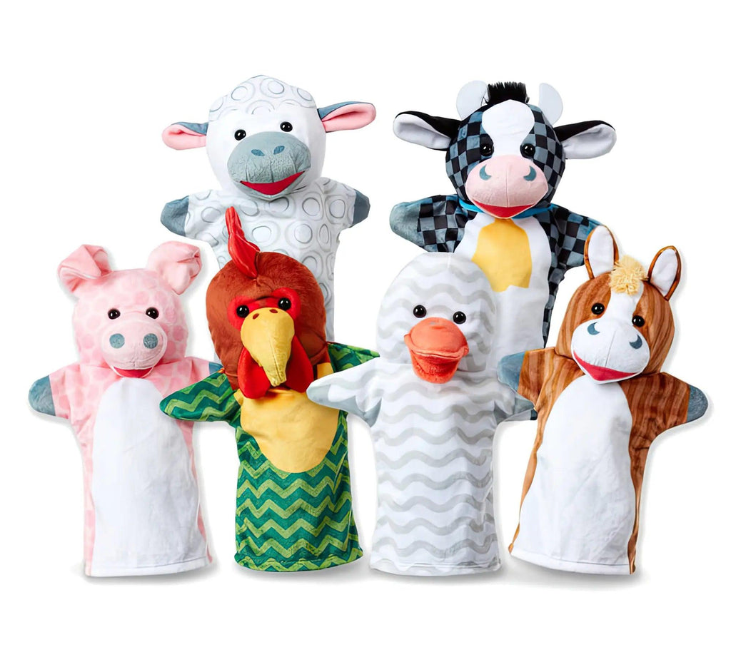 Melissa & Doug 19121 Barn Buddies Hand Puppets - TOYBOX Toy Shop