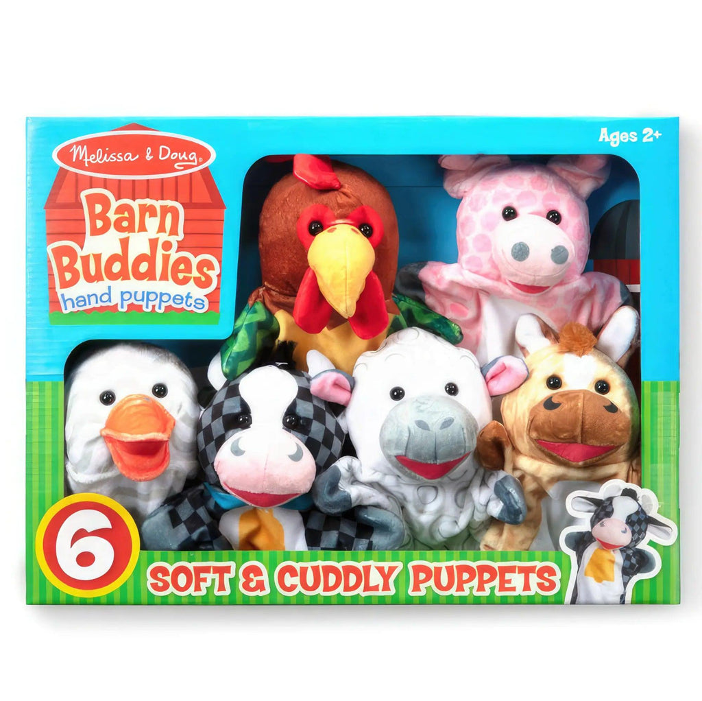 Melissa & Doug 19121 Barn Buddies Hand Puppets - TOYBOX Toy Shop