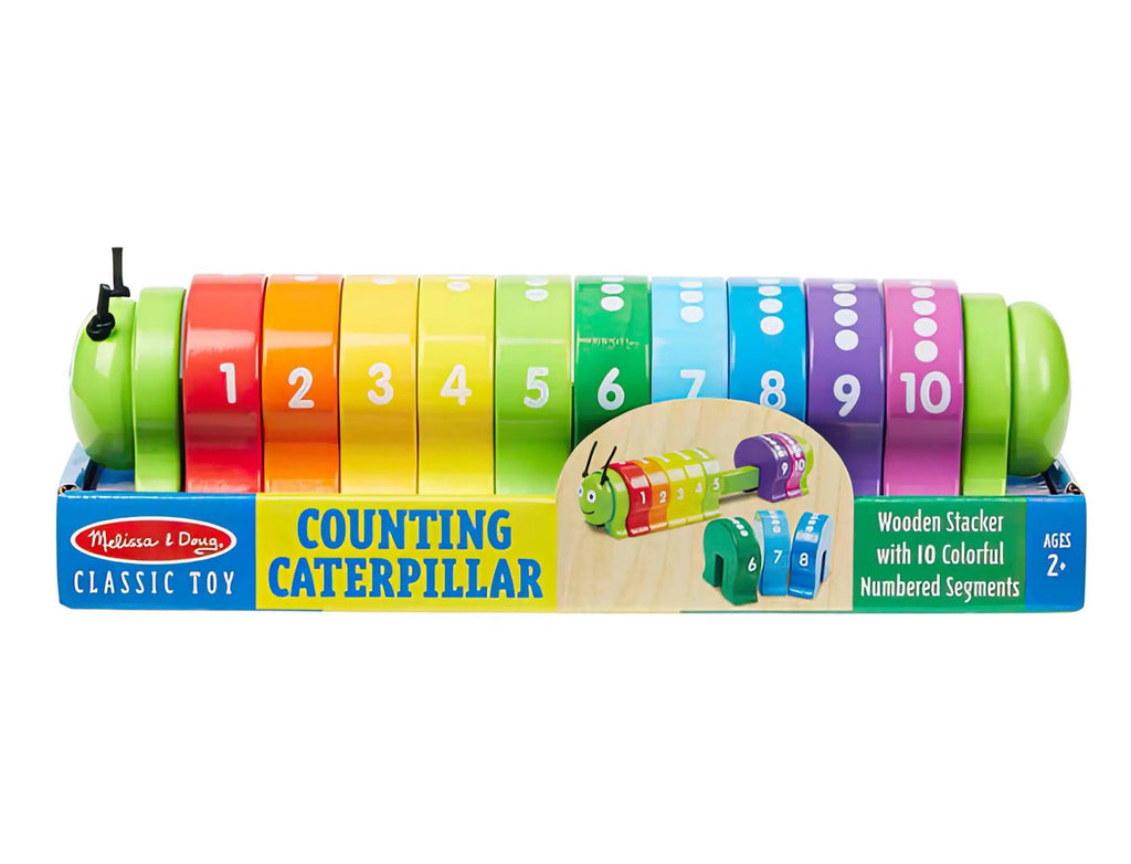 Melissa & Doug 19274 Counting Caterpillar Classic Toy - TOYBOX Toy Shop