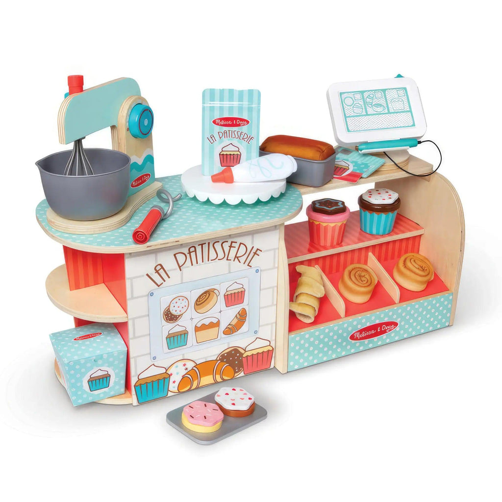 Melissa & Doug 30603 La Patisserie Bakery Counter Play Set - TOYBOX Toy Shop