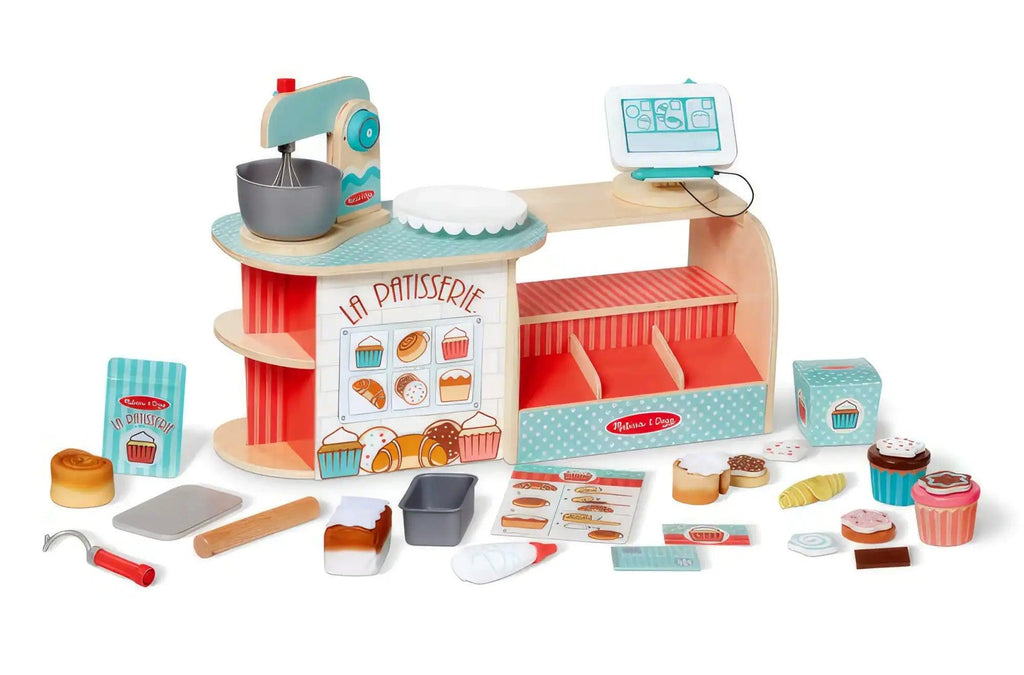 Melissa & Doug 30603 La Patisserie Bakery Counter Play Set - TOYBOX Toy Shop