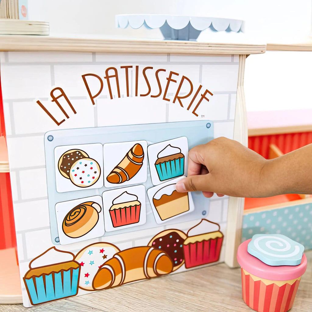 Melissa & Doug 30603 La Patisserie Bakery Counter Play Set - TOYBOX Toy Shop