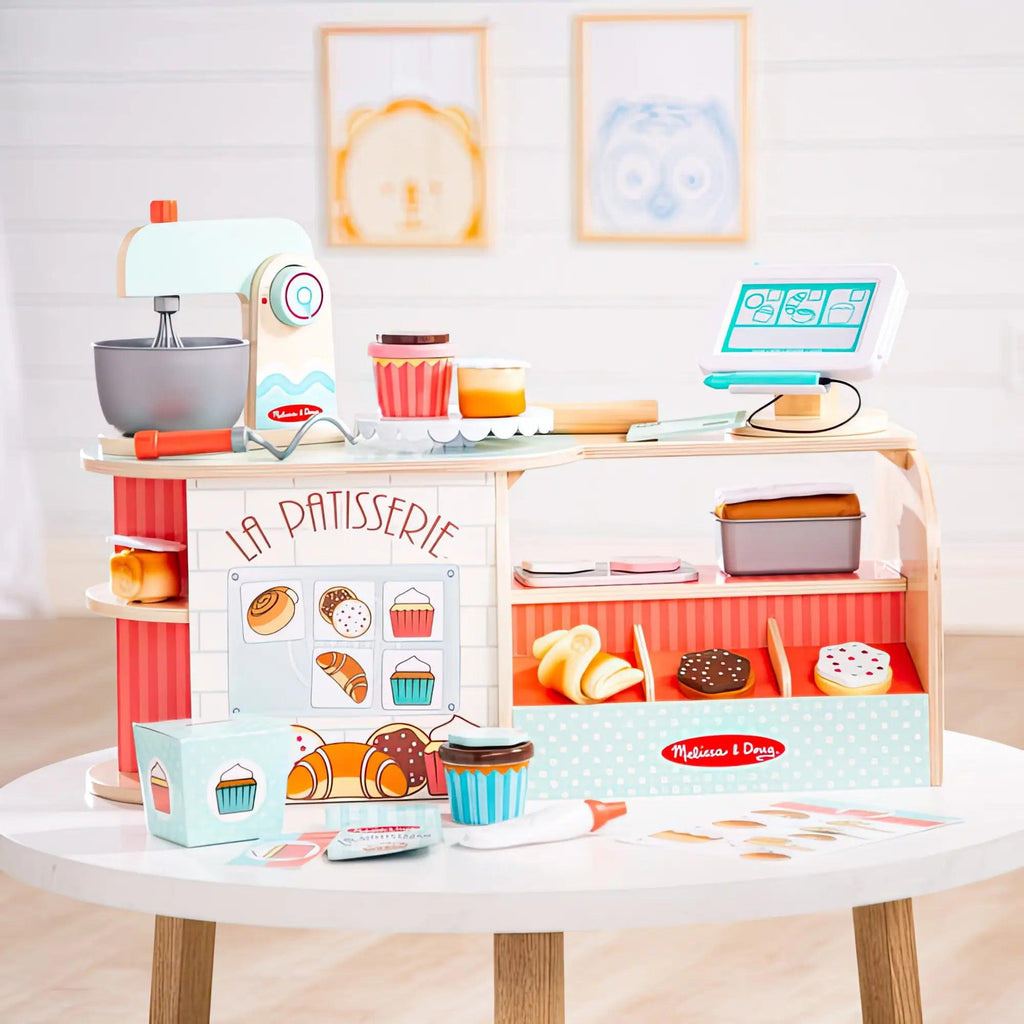 Melissa & Doug 30603 La Patisserie Bakery Counter Play Set - TOYBOX Toy Shop