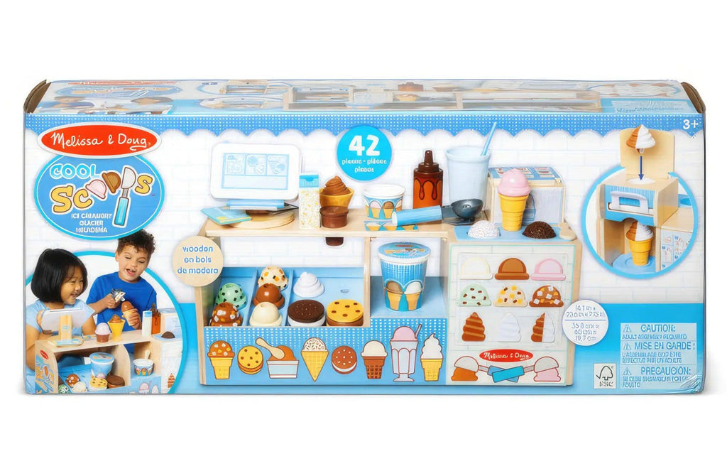 Melissa & Doug 30607 Cool Scoops Ice Creamery - TOYBOX Toy Shop