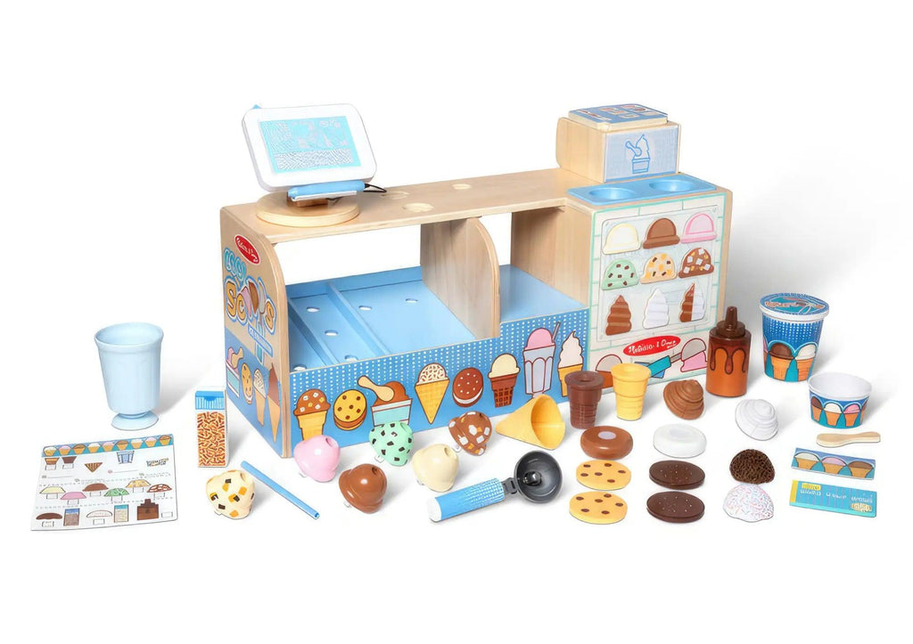 Melissa & Doug 30607 Cool Scoops Ice Creamery - TOYBOX Toy Shop