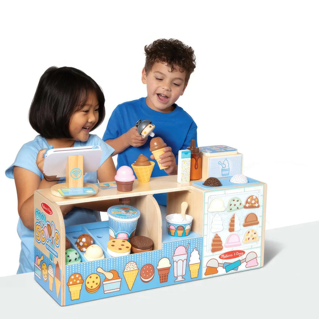 Melissa & Doug 30607 Cool Scoops Ice Creamery - TOYBOX Toy Shop