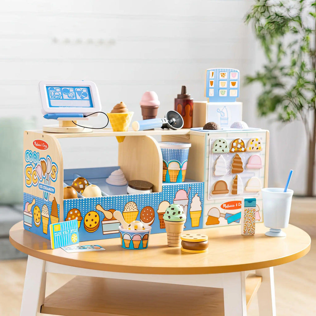 Melissa & Doug 30607 Cool Scoops Ice Creamery - TOYBOX Toy Shop