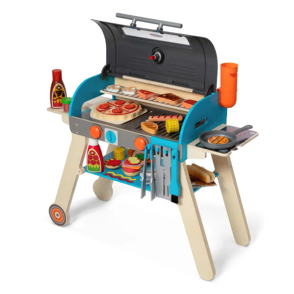 Melissa & Doug 30608 Deluxe Grill & Pizza Oven Play Set - TOYBOX Toy Shop