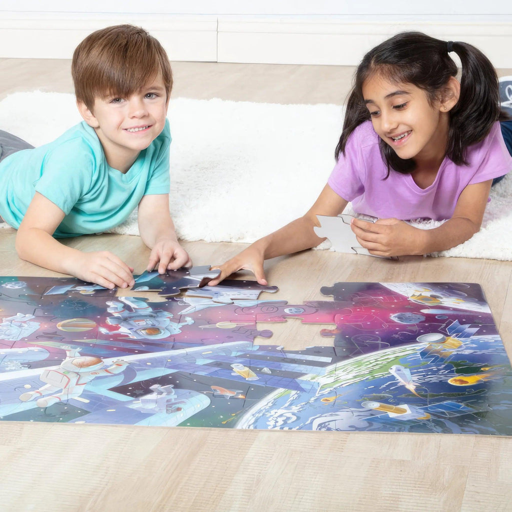 Melissa & Doug Outer Space Glow-in-the-Dark Floor Puzzle - TOYBOX Toy Shop