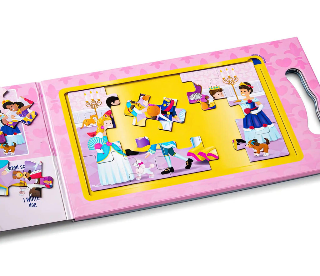 Melissa & Doug Take Along Magnetic Jigsaw Puzzles - Princesses - TOYBOX Toy Shop
