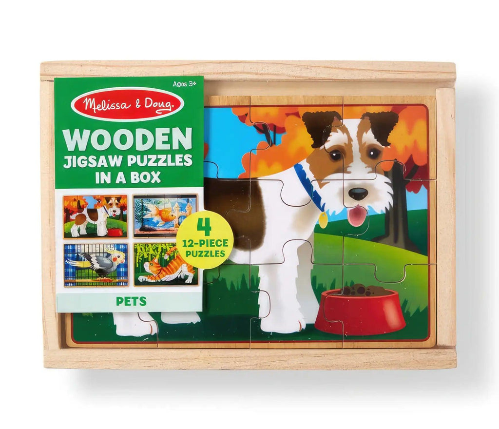 Melissa & Doug Pets Jigsaw Puzzles in a Box - TOYBOX Toy Shop