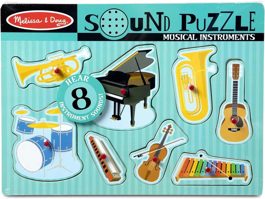 Melissa & Doug 10732 Musical Instruments Sound Puzzle - 8 Pieces - TOYBOX Toy Shop