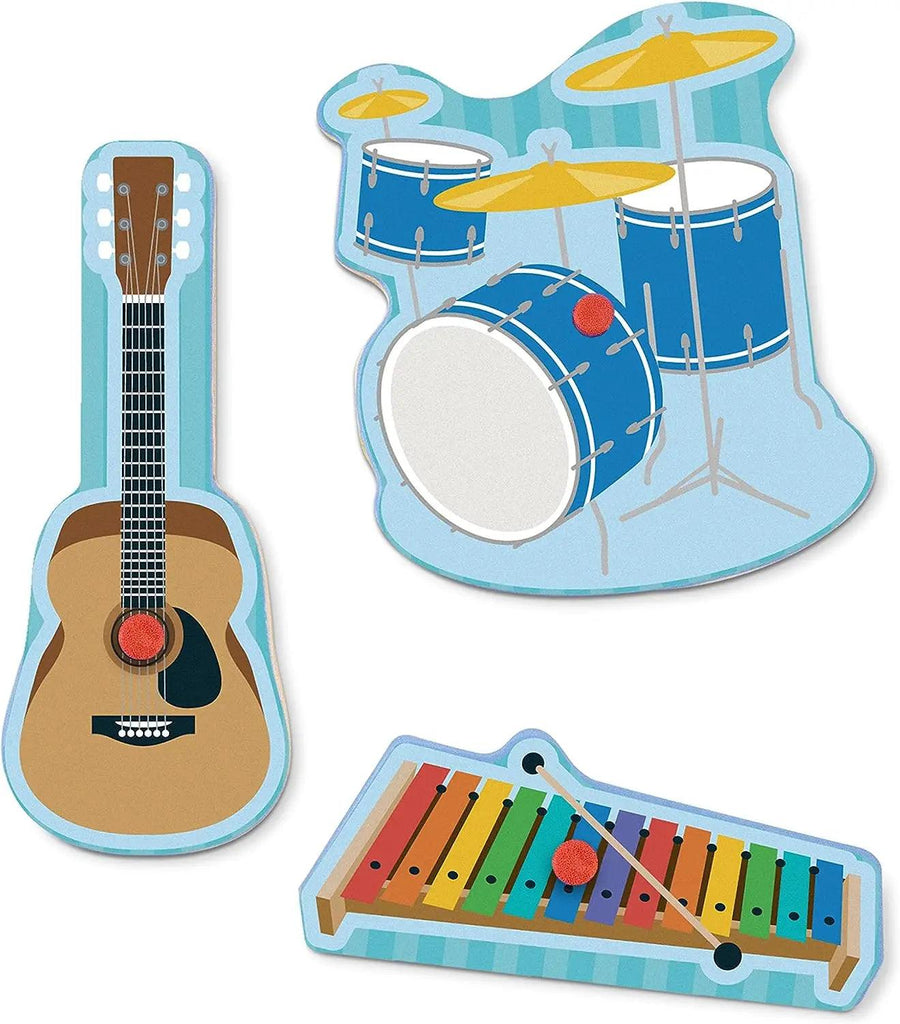 Melissa & Doug 10732 Musical Instruments Sound Puzzle - 8 Pieces - TOYBOX Toy Shop