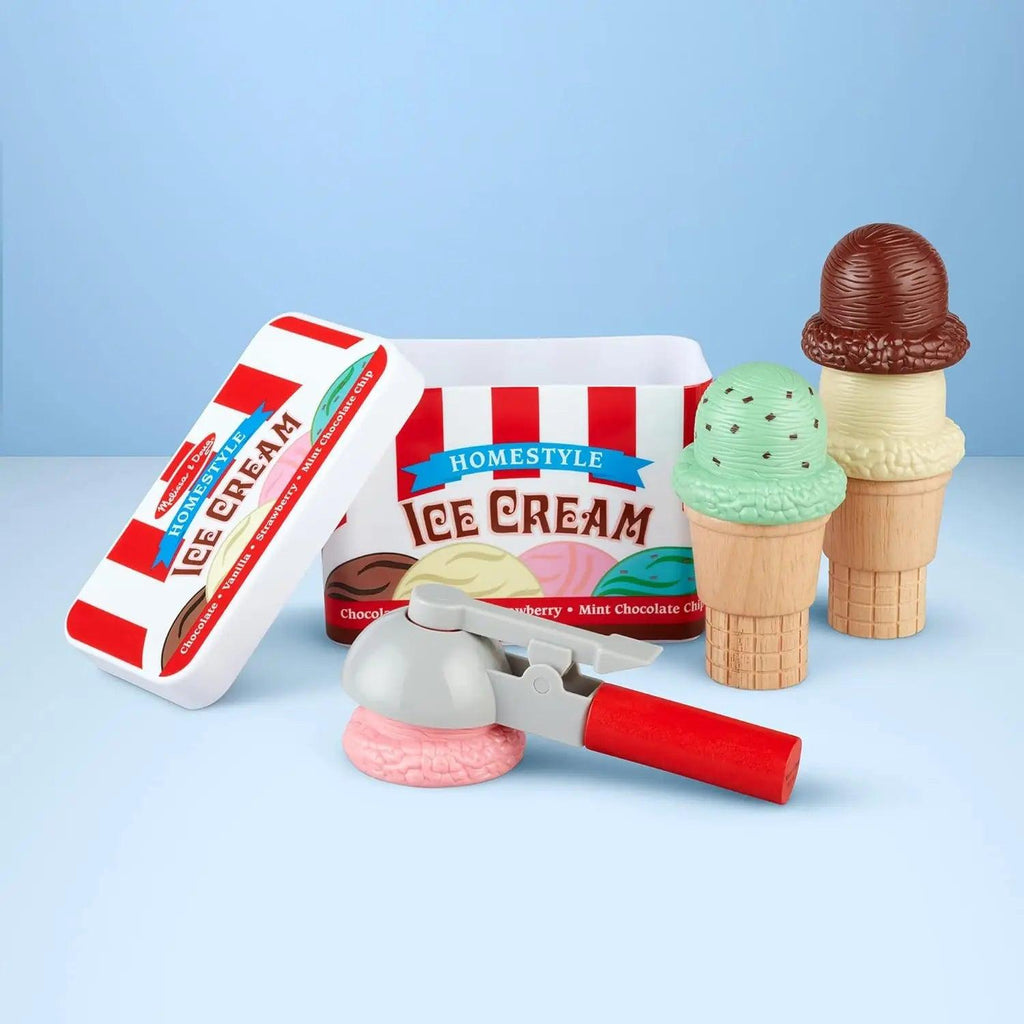 Melissa & Doug Scoop & Stack Ice Cream Cone Playset - TOYBOX Toy Shop