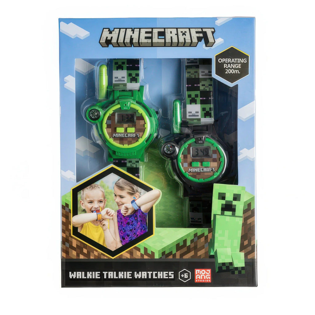 Minecraft Boy's Walkie Talkie Watch Set 2 pcs - TOYBOX Toy Shop