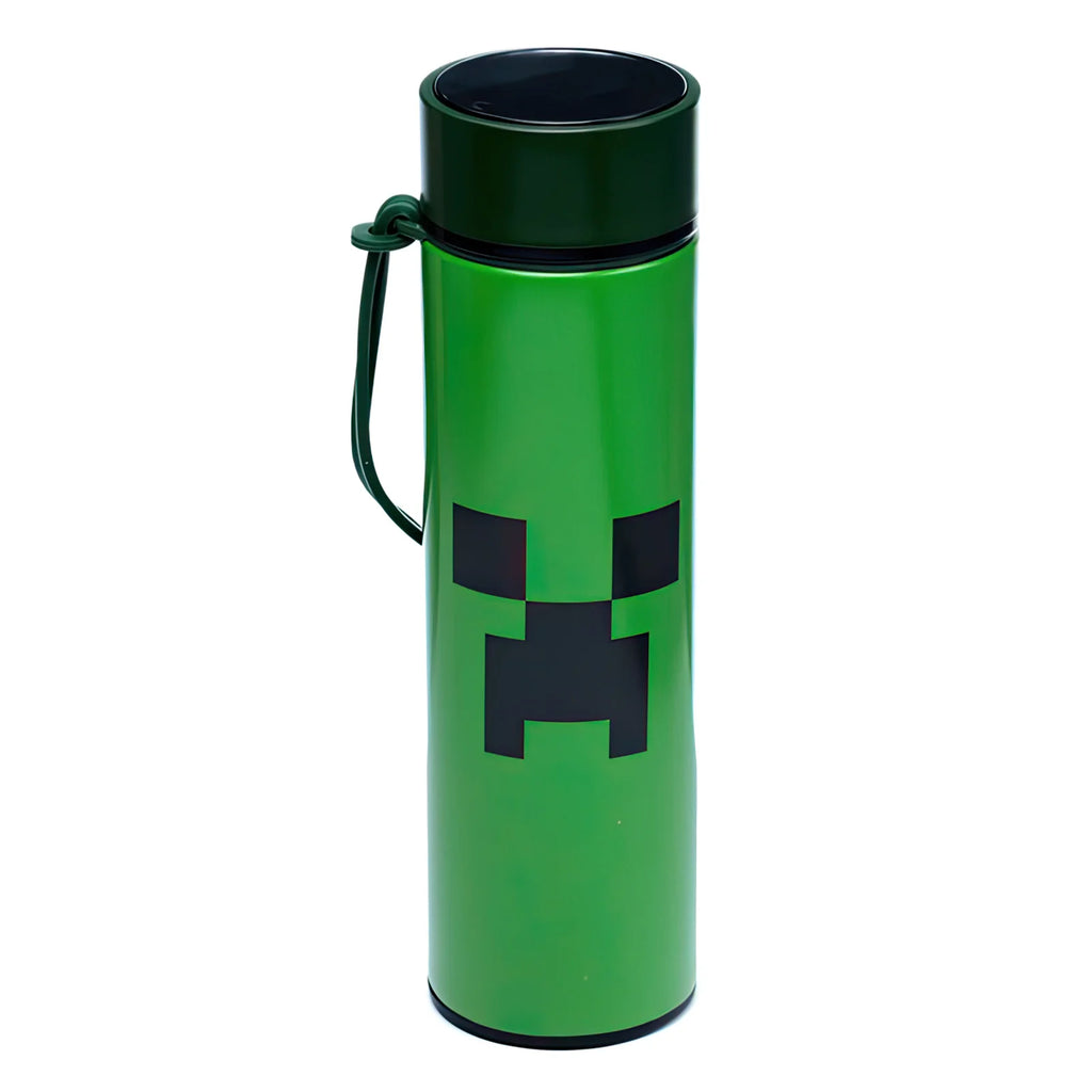 MINECRAFT Thermos Stainless Steel Bottle with Thermometer 450ml - TOYBOX Toy Shop