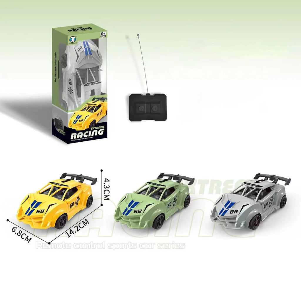 Extreme Racing Mini 2-Channel RC Remote Controlled Sports Car - Assortment - TOYBOX Toy Shop