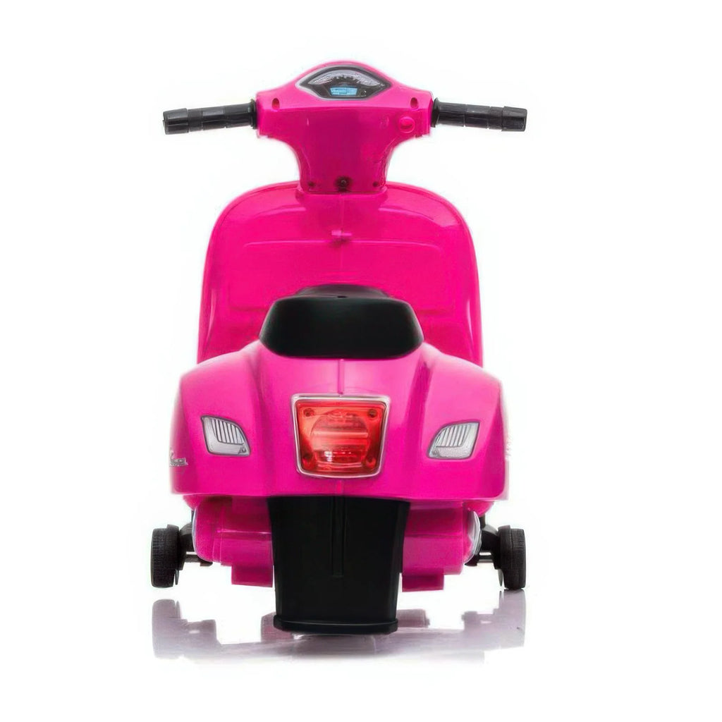 Mini Vespa Kids Electric 6V Battery Powered Motorbike Ride-on - Pink - TOYBOX Toy Shop