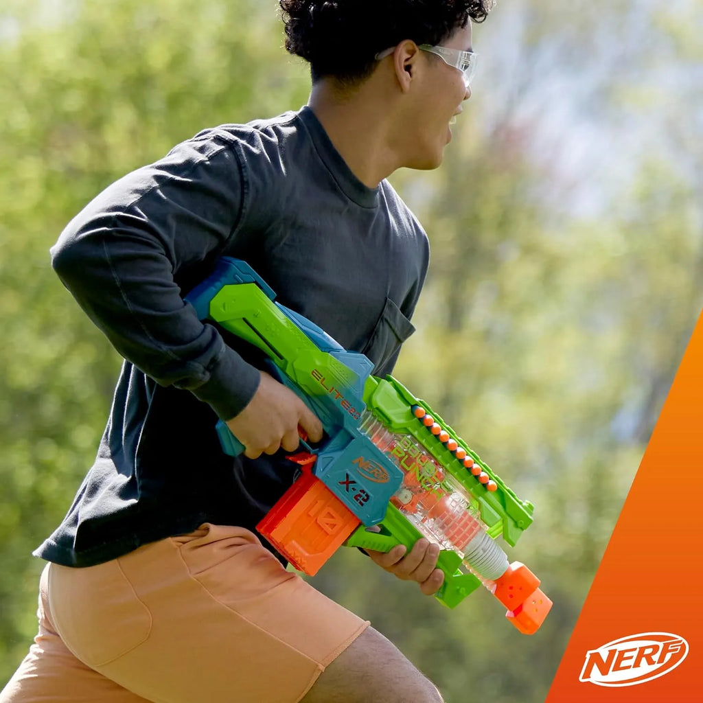 NERF Elite 2.0 Double Punch Dart Blaster - TOYBOX Toy Shop