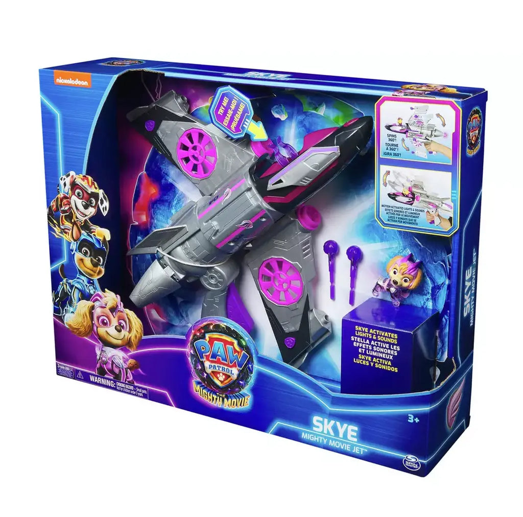 PAW Patrol Skye Deluxe Mighty Movie Theme Vehicle - TOYBOX Toy Shop