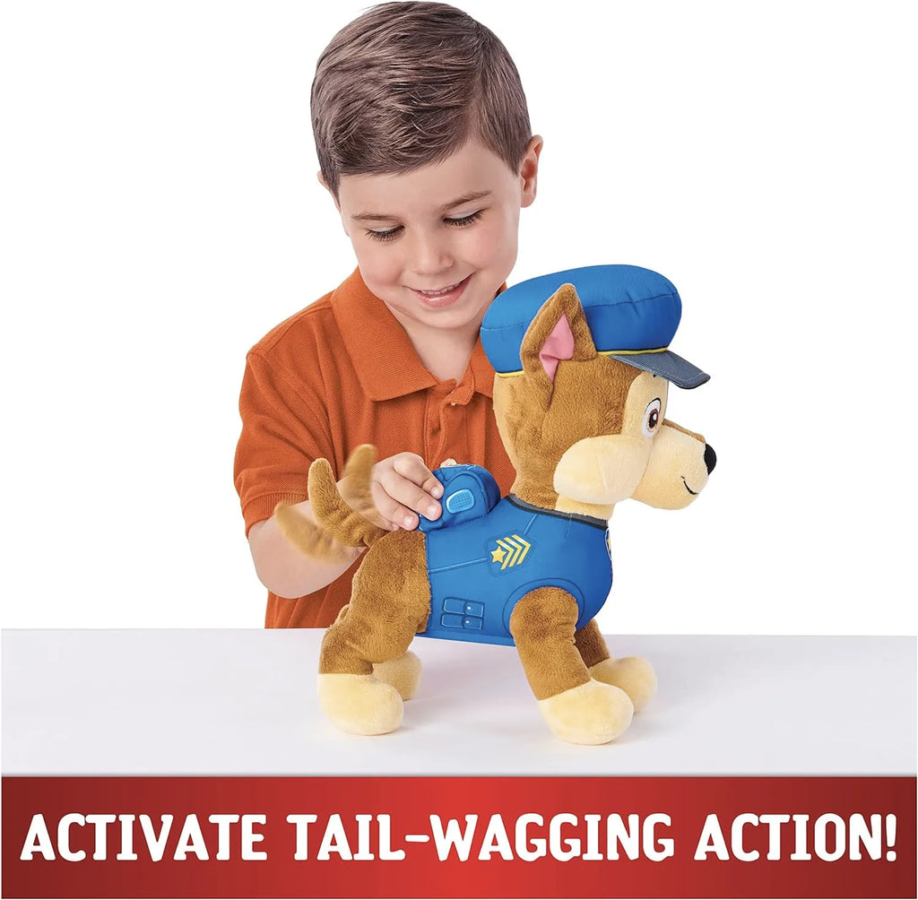 Paw Patrol Interactive Feature Plush Chase 30cm - TOYBOX Toy Shop