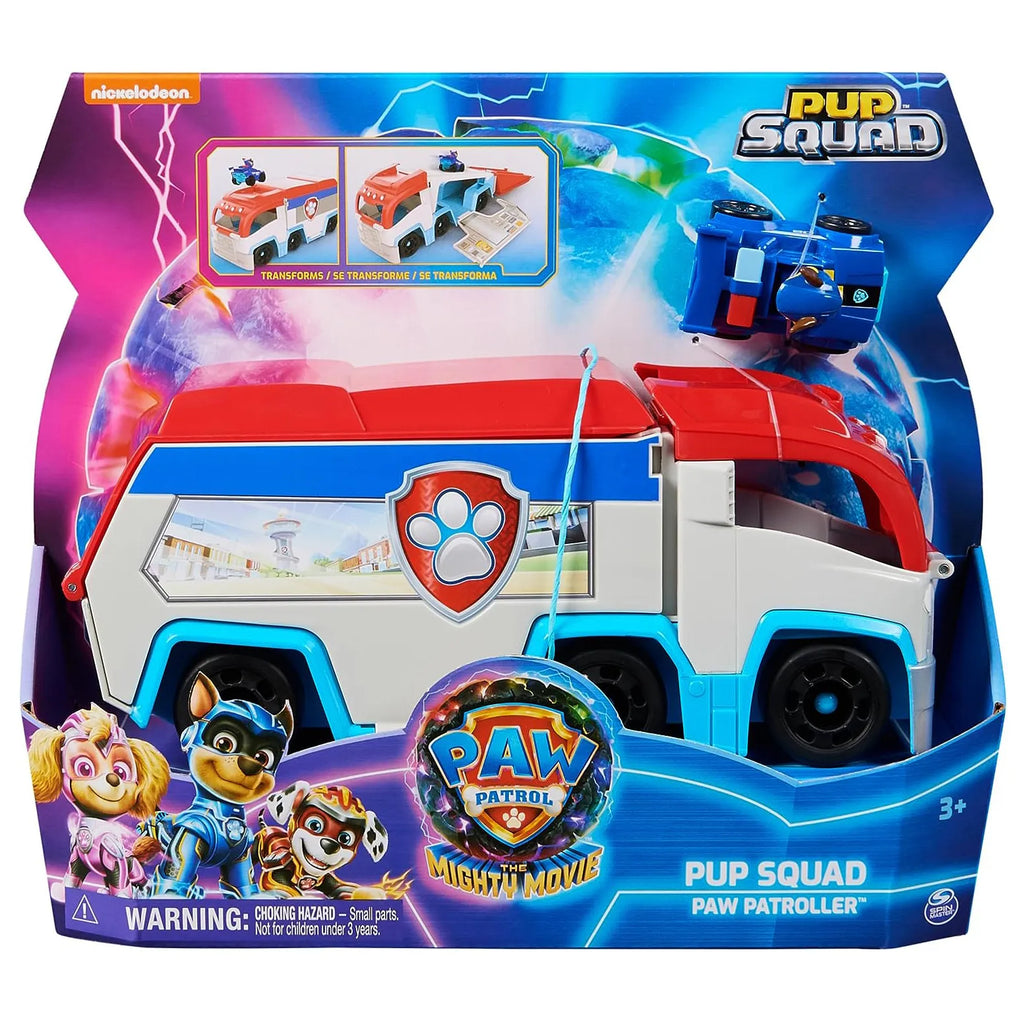 Paw Patrol The Movie Pup Squad Paw Patroller - TOYBOX Toy Shop