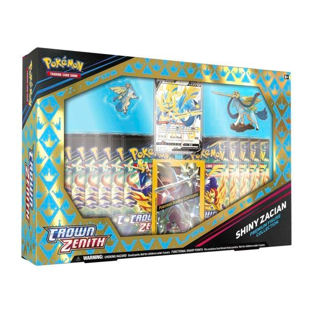 Pokémon TCG: Crown Zenith Premium Figure Collection (Shiny Zacian) - TOYBOX Toy Shop
