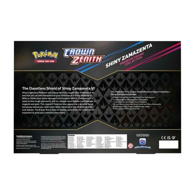 Pokémon TCG: Crown Zenith Premium Figure Collection (Shiny Zamazenta) - TOYBOX Toy Shop