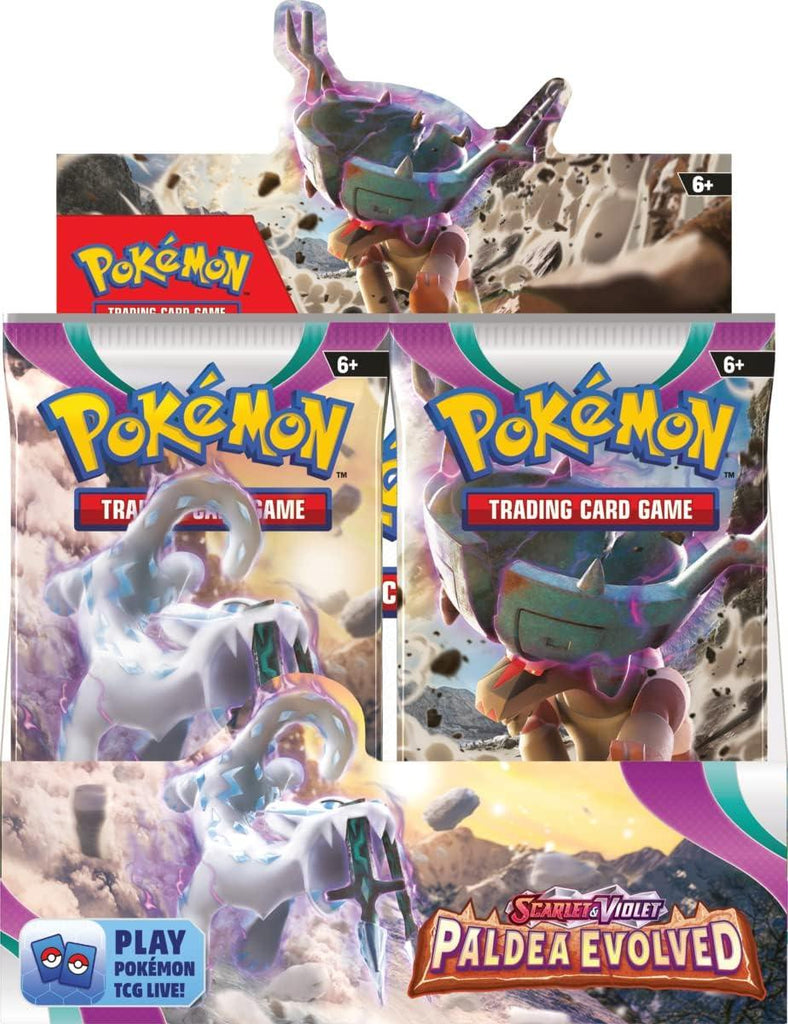 Pokémon TCG: Scarlet & Violet-Paldea Evolved Booster - Assorted - TOYBOX Toy Shop