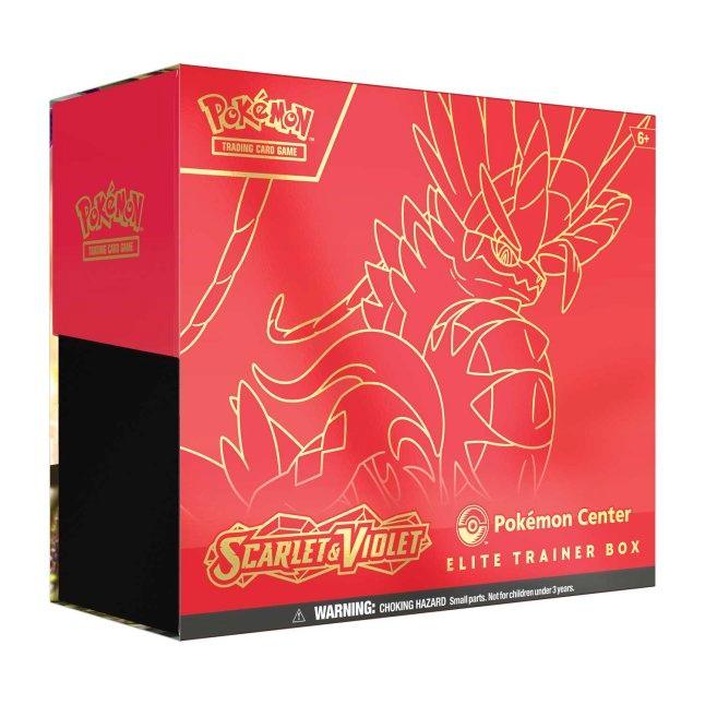 Pokémon TCG: Scarlet & Violet Pokémon Center Elite Trainer Box (Koraidon) - TOYBOX Toy Shop