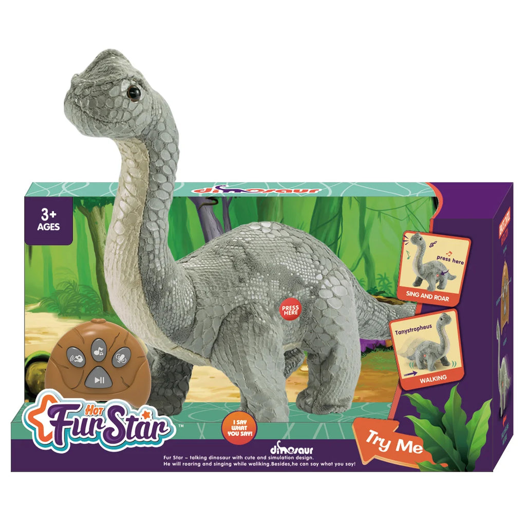 Remote Controlled RC Plush Interactive Tanystropheus Dinosaur - TOYBOX Toy Shop