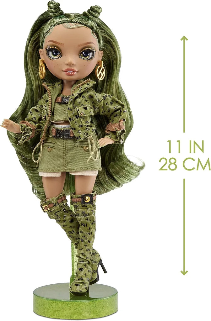 Rainbow High Fashion Doll Series 5 - Olivia Woods (Green) - TOYBOX Toy Shop