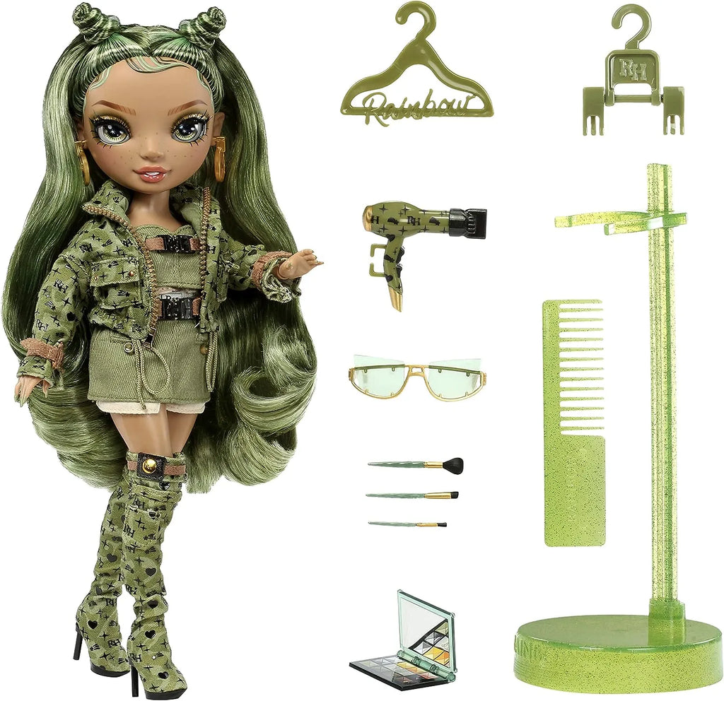 Rainbow High Fashion Doll Series 5 - Olivia Woods (Green) - TOYBOX Toy Shop