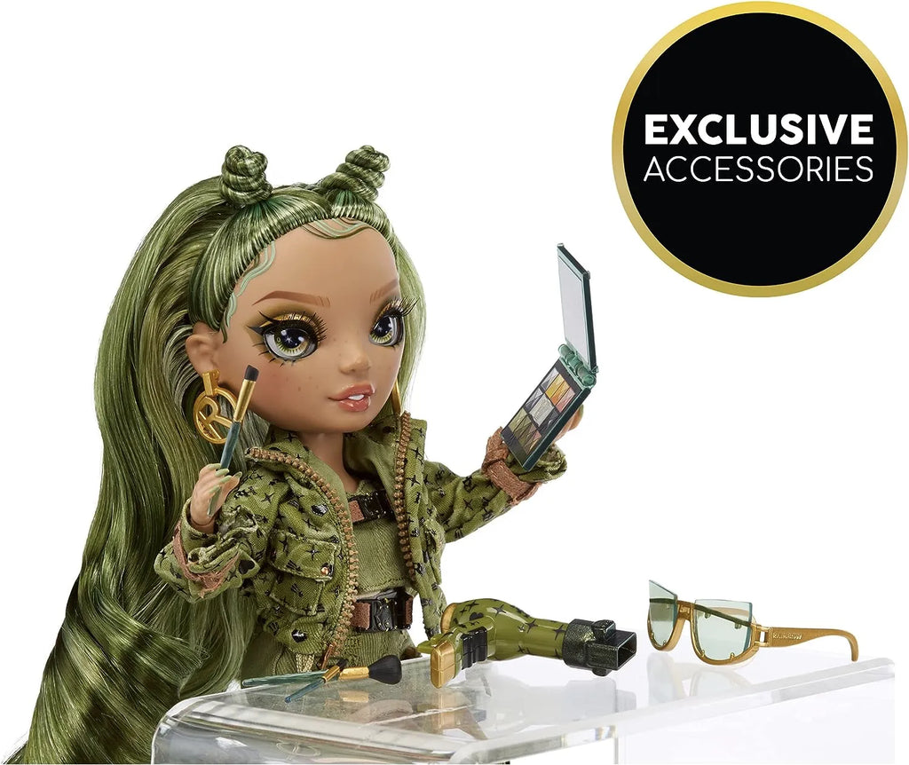 Rainbow High Fashion Doll Series 5 - Olivia Woods (Green) - TOYBOX Toy Shop