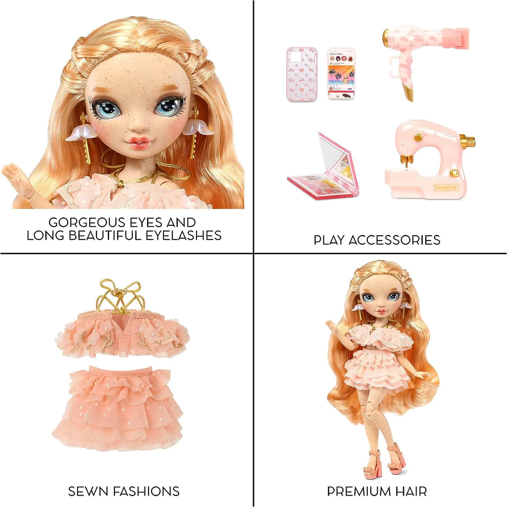 Rainbow High Fashion Doll Series 5 - Victoria Whitman Light Pink Doll - TOYBOX Toy Shop