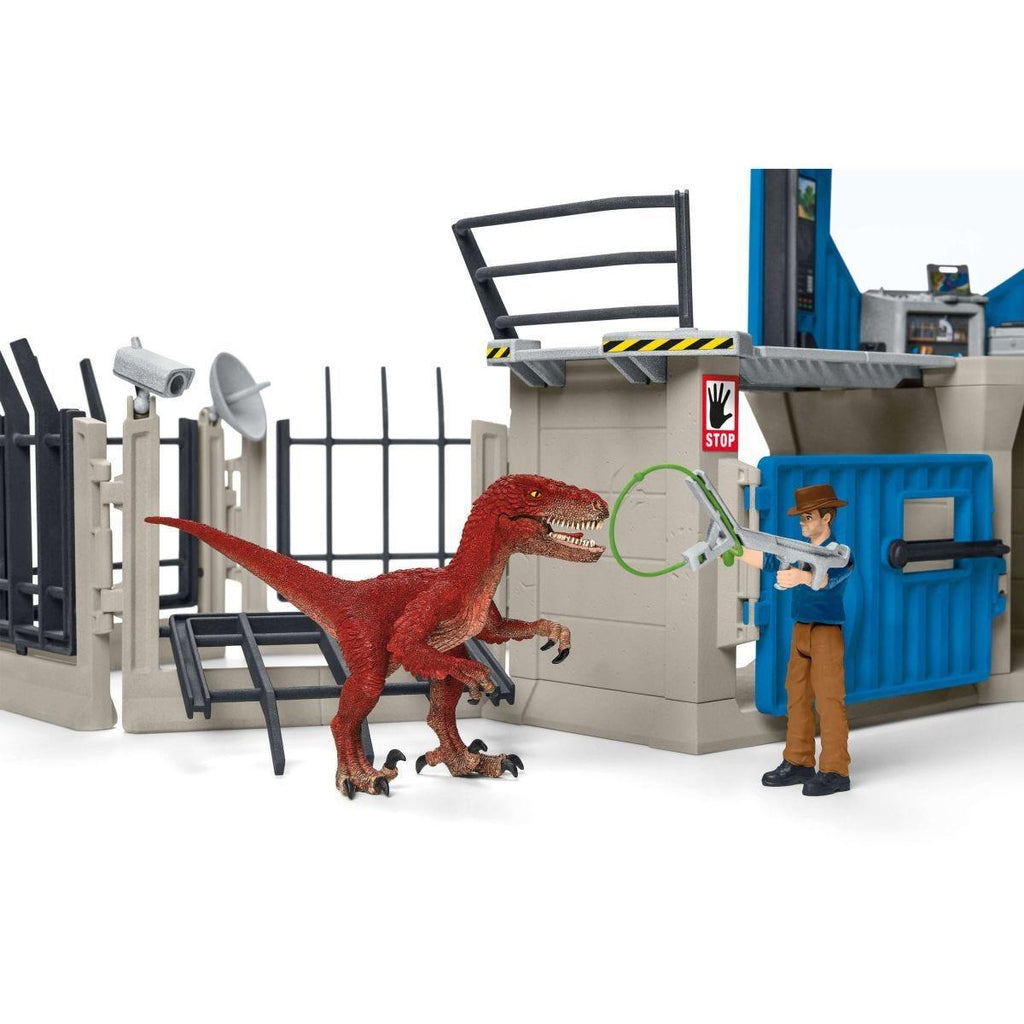 SCHLEICH 41462 Large Dino Research Station Playset - TOYBOX Toy Shop