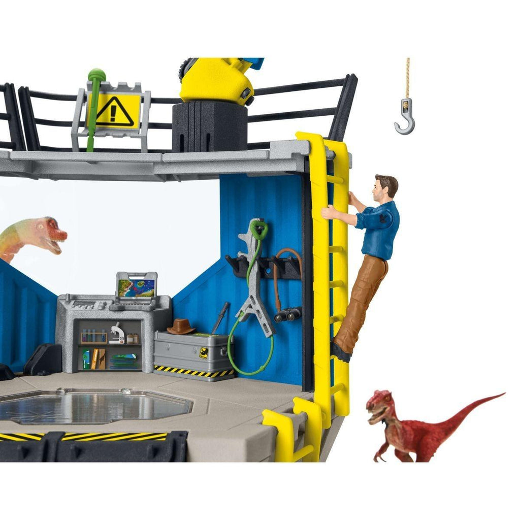 SCHLEICH 41462 Large Dino Research Station Playset - TOYBOX Toy Shop