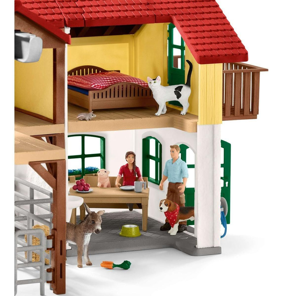 SCHLEICH 42407 Farm World Large Farm House - TOYBOX Toy Shop