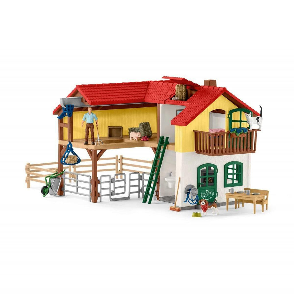 SCHLEICH 42407 Farm World Large Farm House - TOYBOX Toy Shop