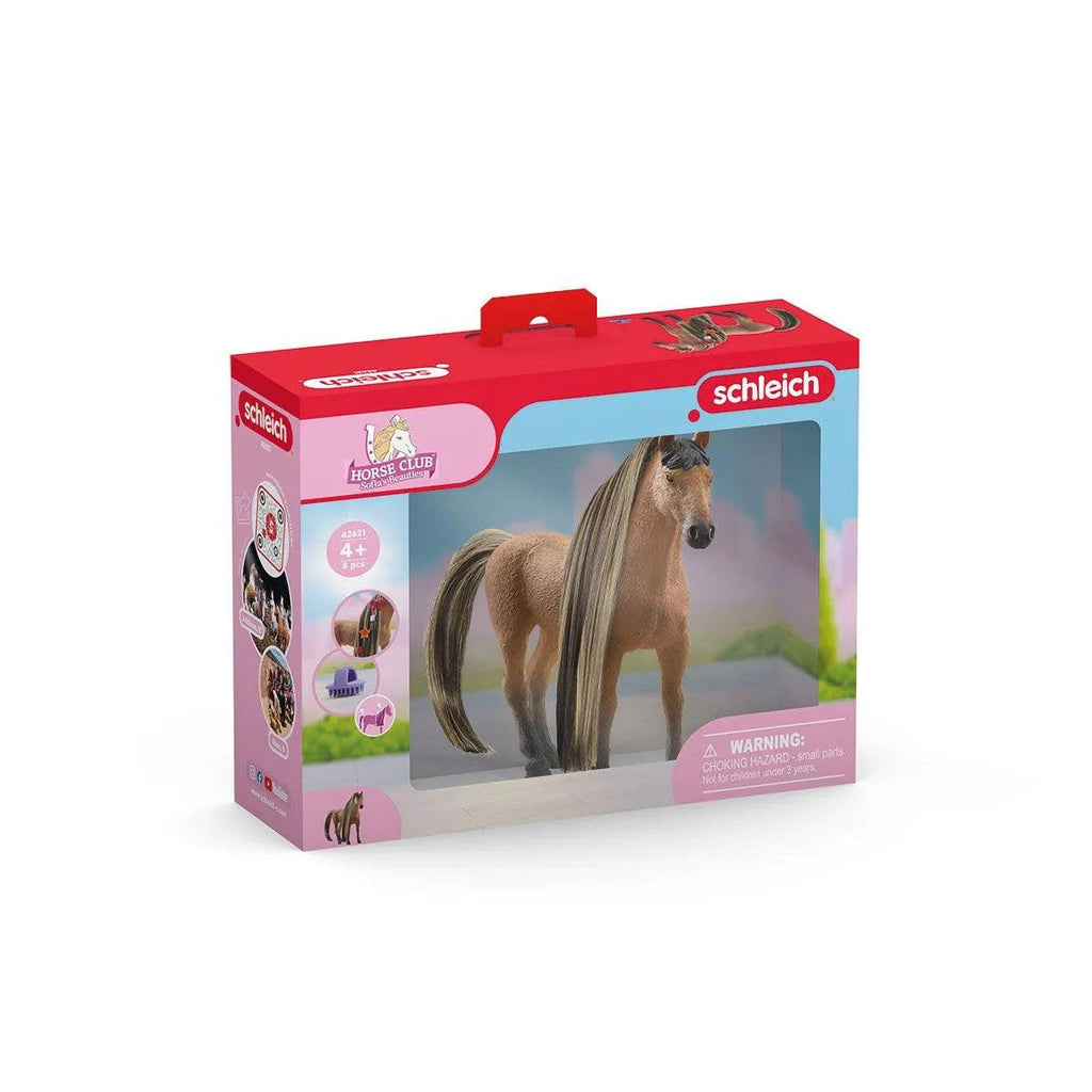 SCHLEICH 42621 HORSE CLUB Beauty Horse Akhal-Teke Stallion - TOYBOX Toy Shop