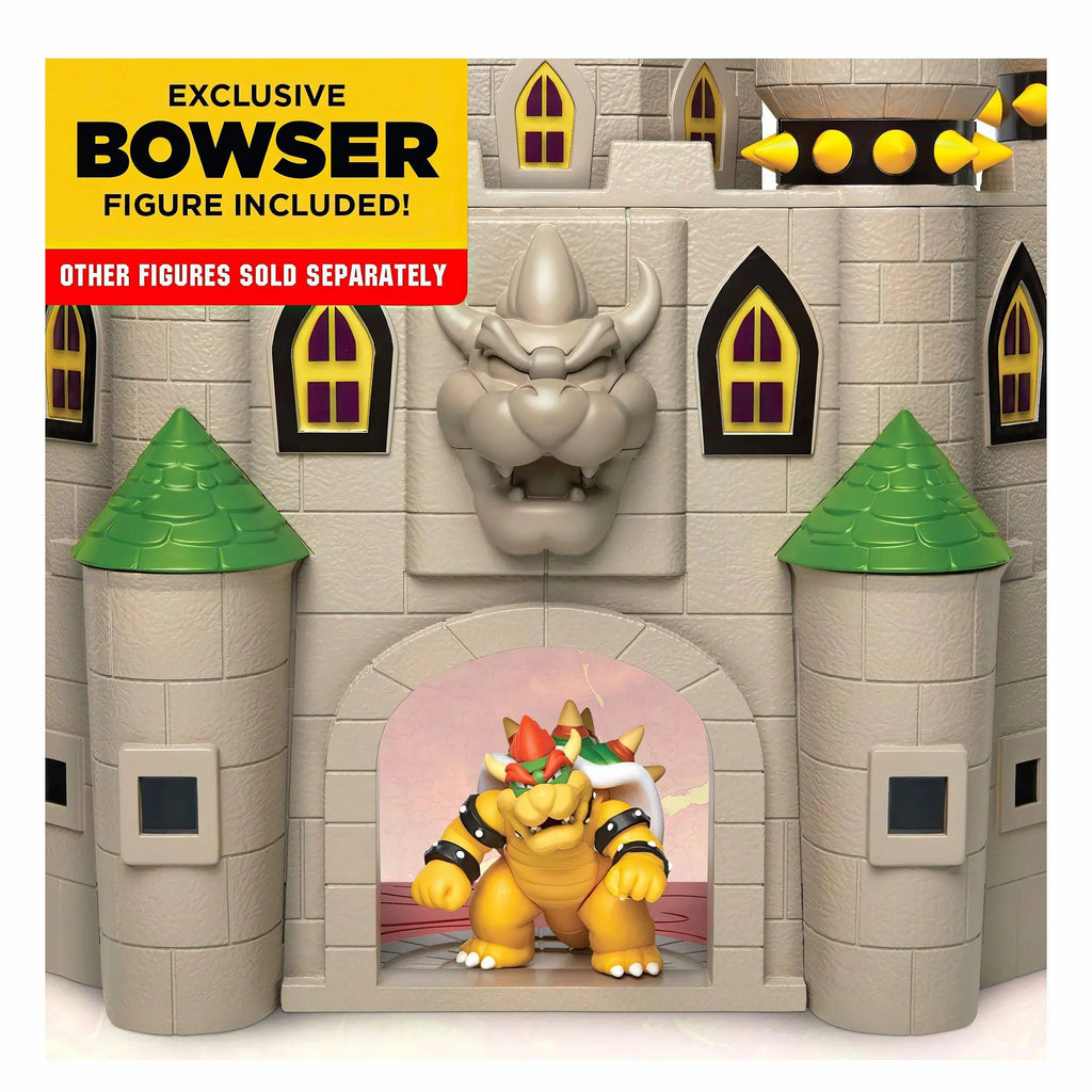 SUPER MARIO Bowsers Castle Deluxe Playset - TOYBOX Toy Shop