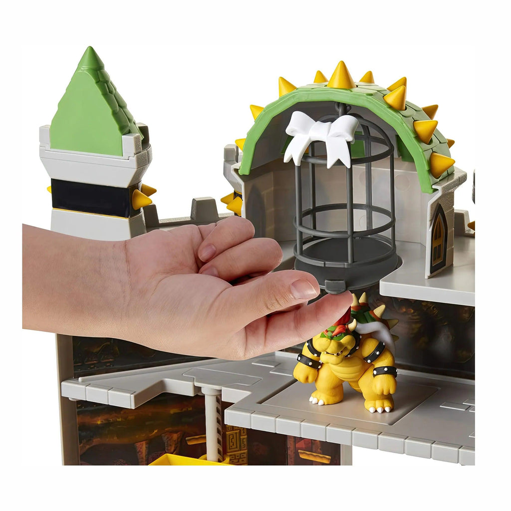 SUPER MARIO Bowsers Castle Deluxe Playset - TOYBOX Toy Shop