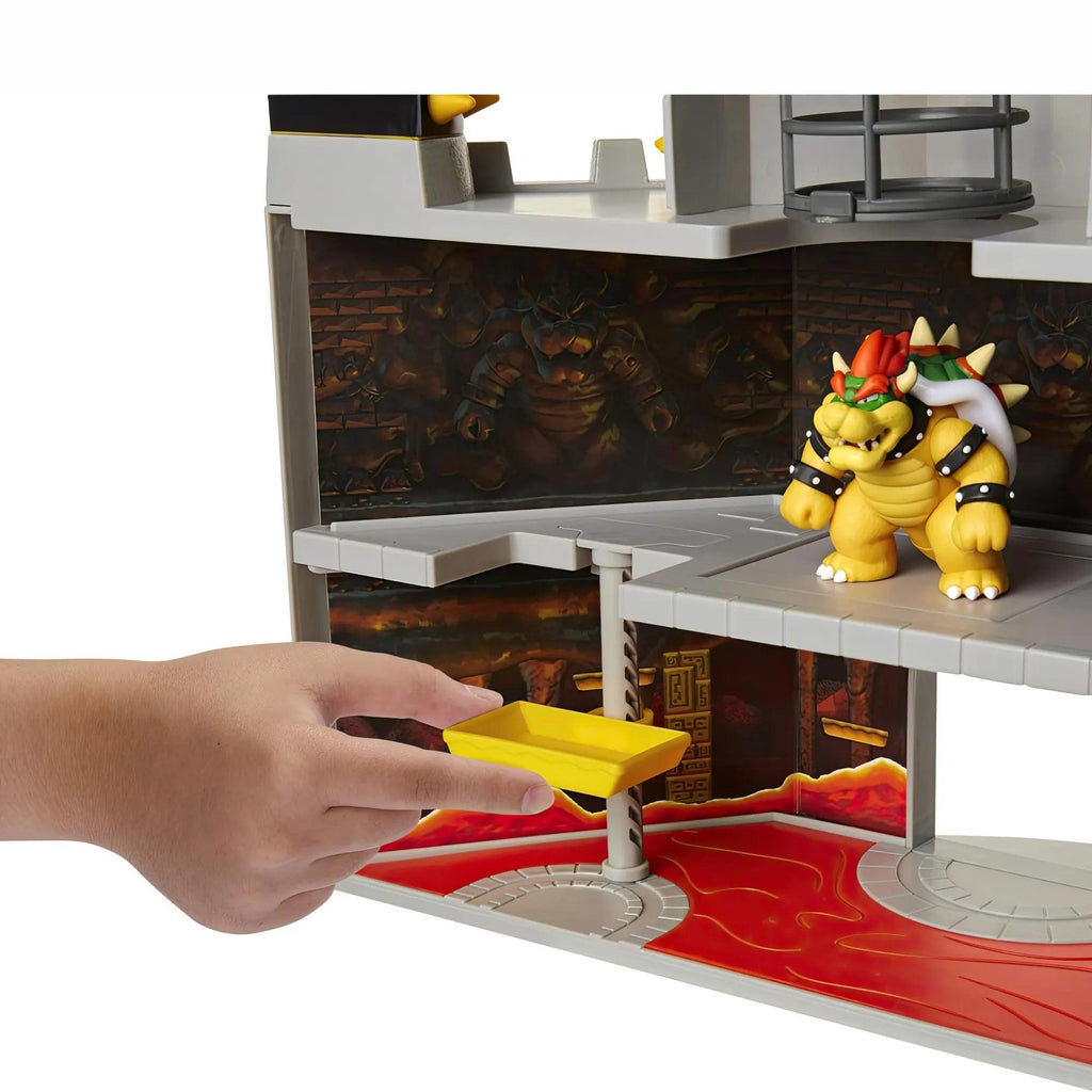 SUPER MARIO Bowsers Castle Deluxe Playset - TOYBOX Toy Shop