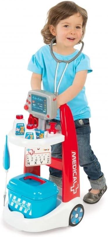 Smoby Electronic  Roleplay Doctor Playset Cart - TOYBOX Toy Shop