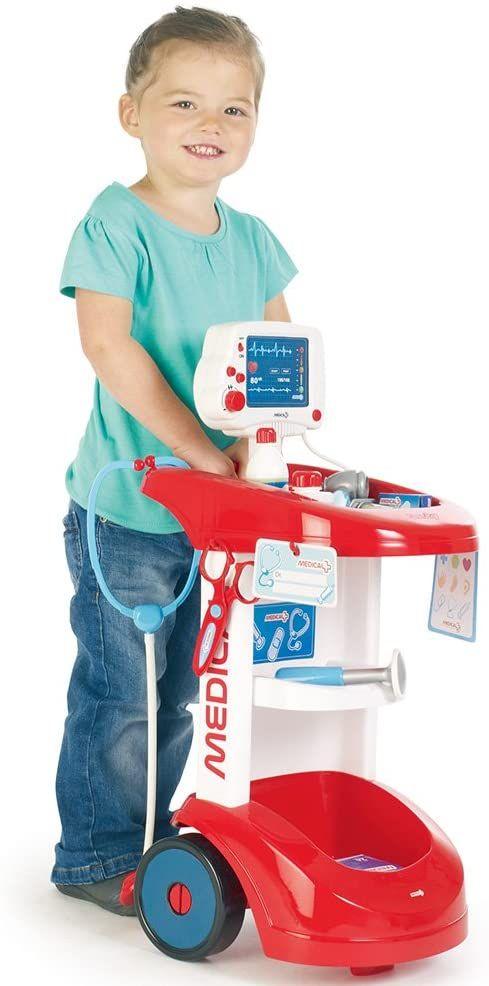 Smoby Electronic  Roleplay Doctor Playset Cart - TOYBOX Toy Shop