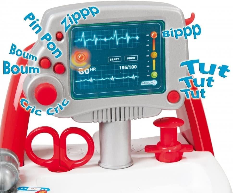 Smoby Electronic  Roleplay Doctor Playset Cart - TOYBOX Toy Shop