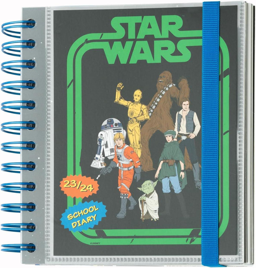 STAR WARS 2023/2024 Academic Diary Day To Page 11 Months - TOYBOX Toy Shop