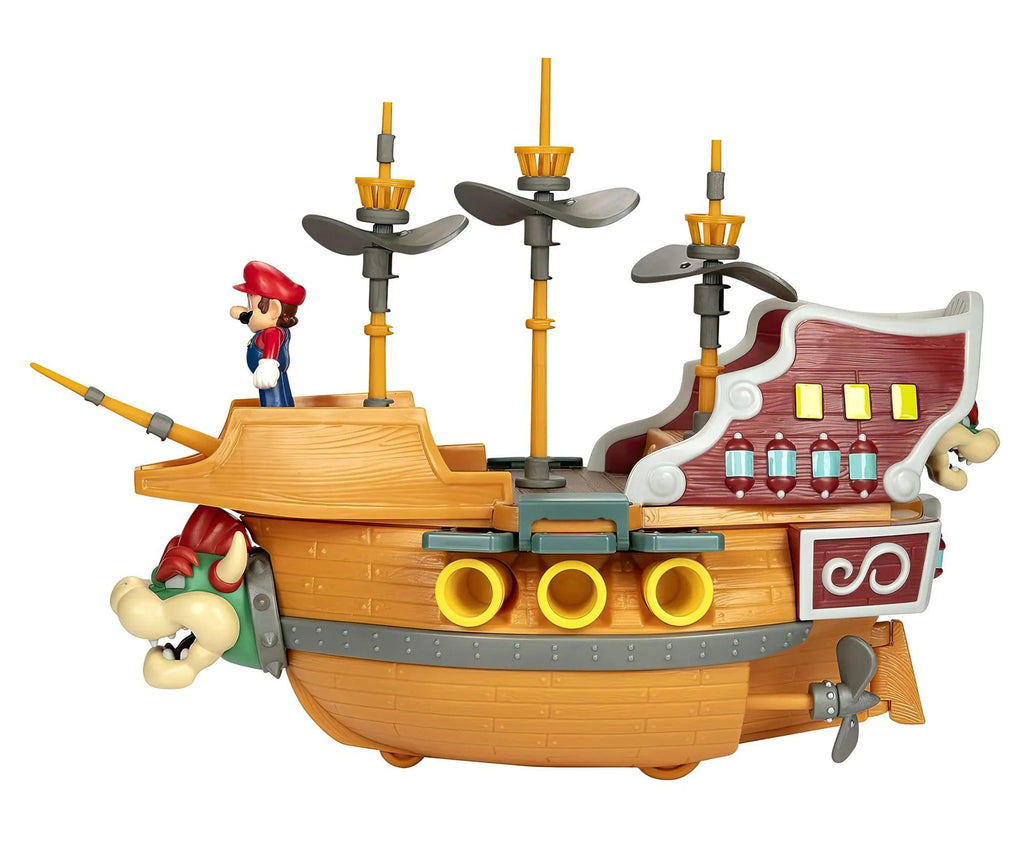 Super Mario Deluxe Bowser's Air Ship Playset - TOYBOX Toy Shop