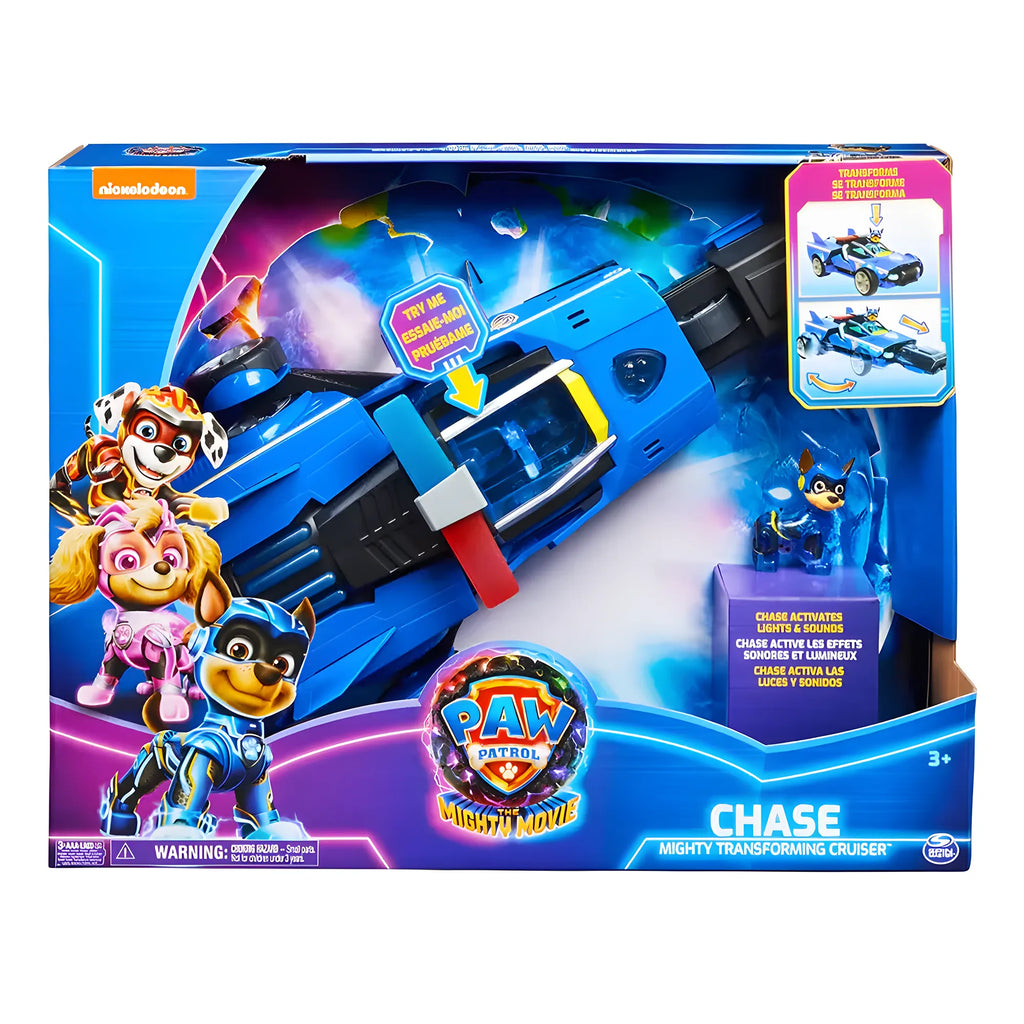 Paw Patrol The Mighty Movie Chase Deluxe Vehicle - TOYBOX Toy Shop