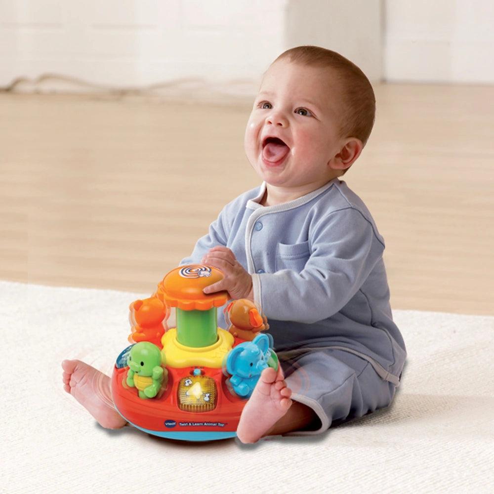 VTech Push & Play Spinning Top - TOYBOX Toy Shop